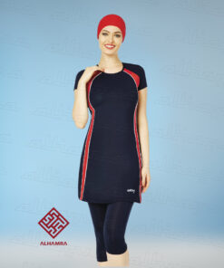 AlHamra AL0151 Semi Cover Capri Modest Burkini Swimwear Sportwear