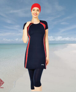 Alternative view of AlHamra AL0151 Semi Cover Capri Modest Burkini Swimwear Sportwear
