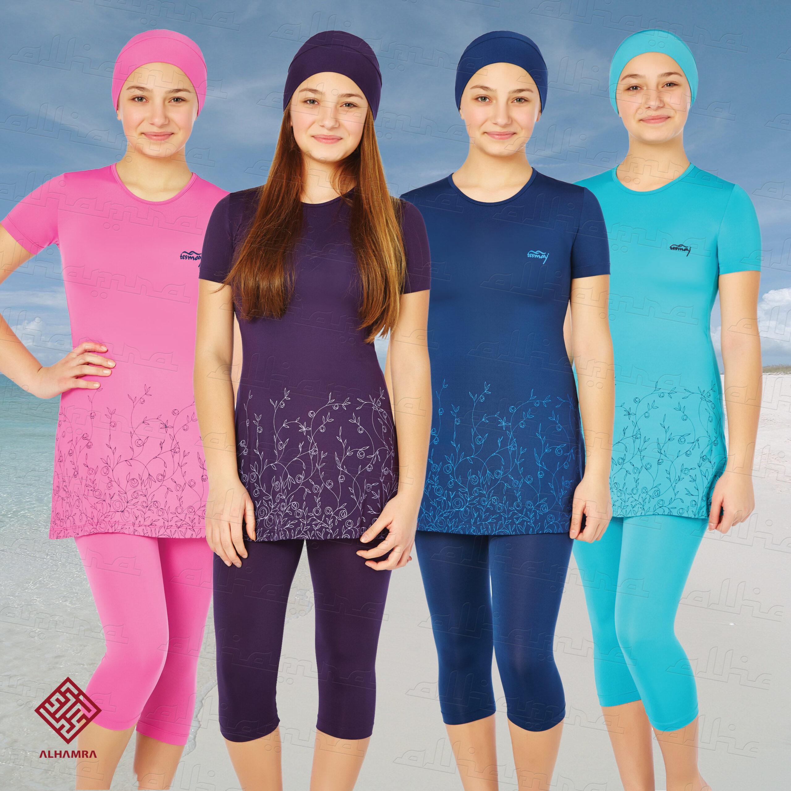 AlHamra AL0161 Teenage Modest Burkini Swimwear Sportswear