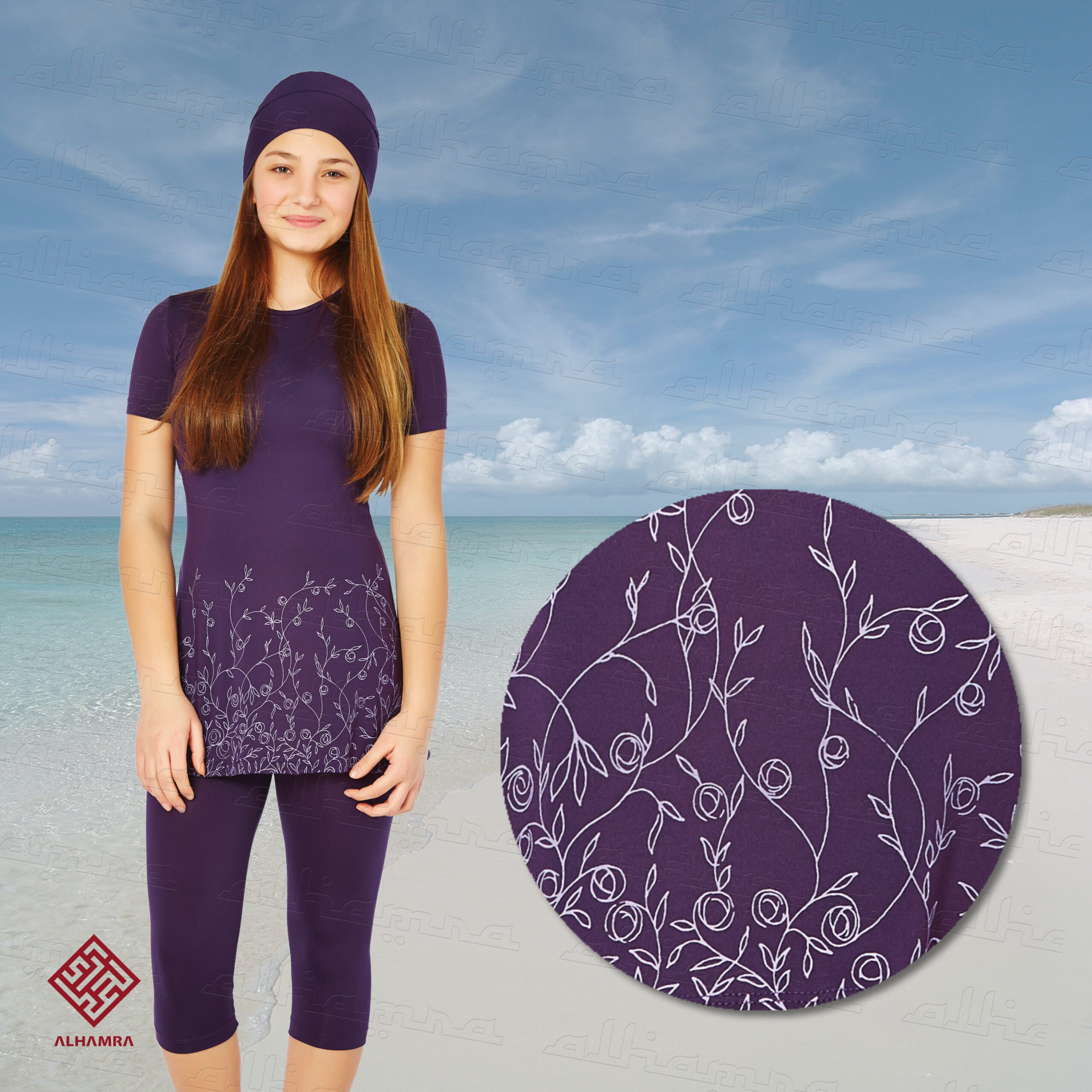 AlHamra AL0161 Teenage Modest Burkini Swimwear Sportswear - Image 5