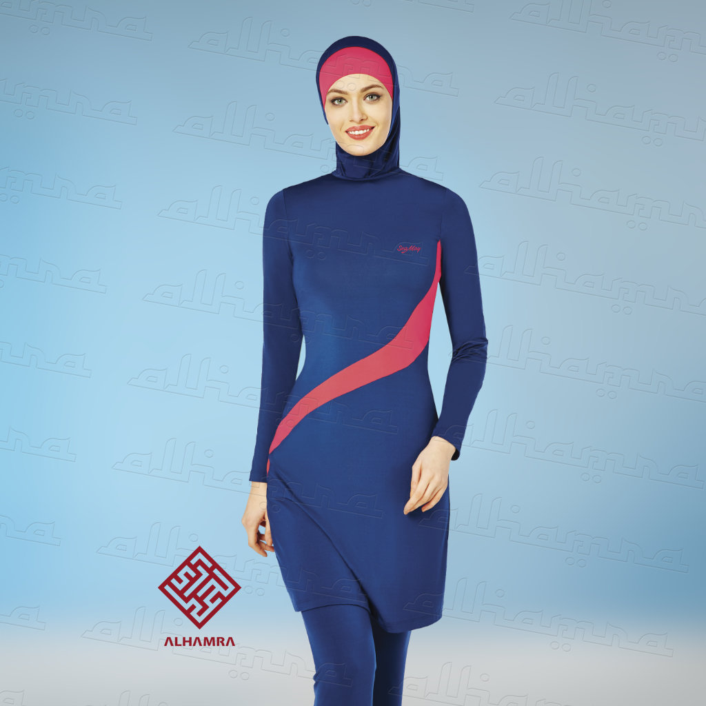 AlHamra AL0702 Full Cover Modest Burkini Swimwear Sportwear - Image 6