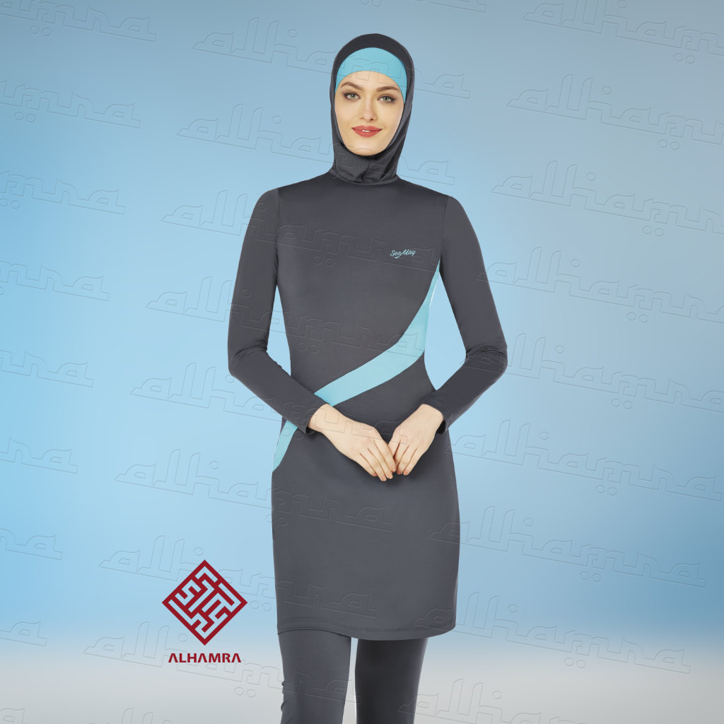 AlHamra AL0702 Full Cover Modest Burkini Swimwear Sportwear - Image 5