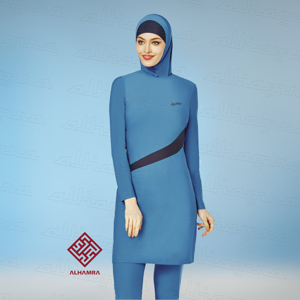 AlHamra AL0702 Full Cover Modest Burkini Swimwear Sportwear - Image 2
