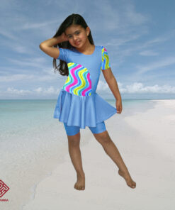 AlHamra AL925 Girls Modest Swimwear Swimsuit Sportswear - Image 3