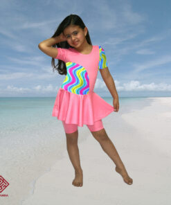 Alternative view of AlHamra AL925 Girls Modest Swimwear Swimsuit Sportswear