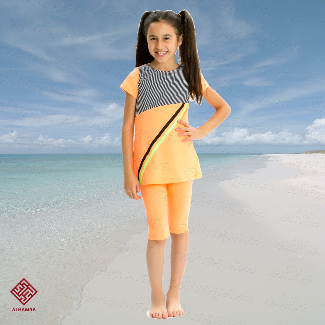 AlHamra AL8061 Girls Modest Swimwear Sportswear - Image 4