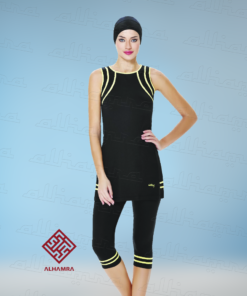 AlHamra AL0140 Capri Modest Burkini Swimsuit Sportswear - Image 4