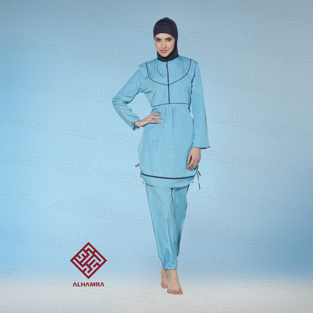 AlHamra Laguna Modest Burkini Loose Swimwear Swimsuit Sportswear - Image 3