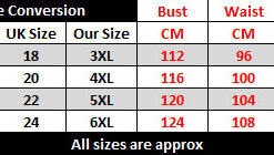 Sleeveless Semi Cover Modest Capri Swimsuit AL9131 Plus Size UK 20-26 - Image 3
