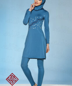 AlHamra Raindrops Burkini Modest Womens  Swimwear Sportswear - Image 10